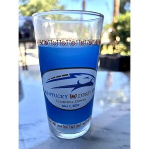 2010 Kentucky Derby Glass 136th‎ Running Churchhill Downs Souvenir Collectible